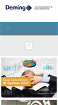 Mobile Screenshot of demingmanagement.com